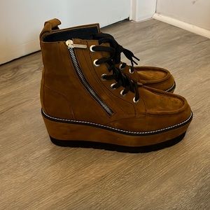 Free People Maverick wedge boot